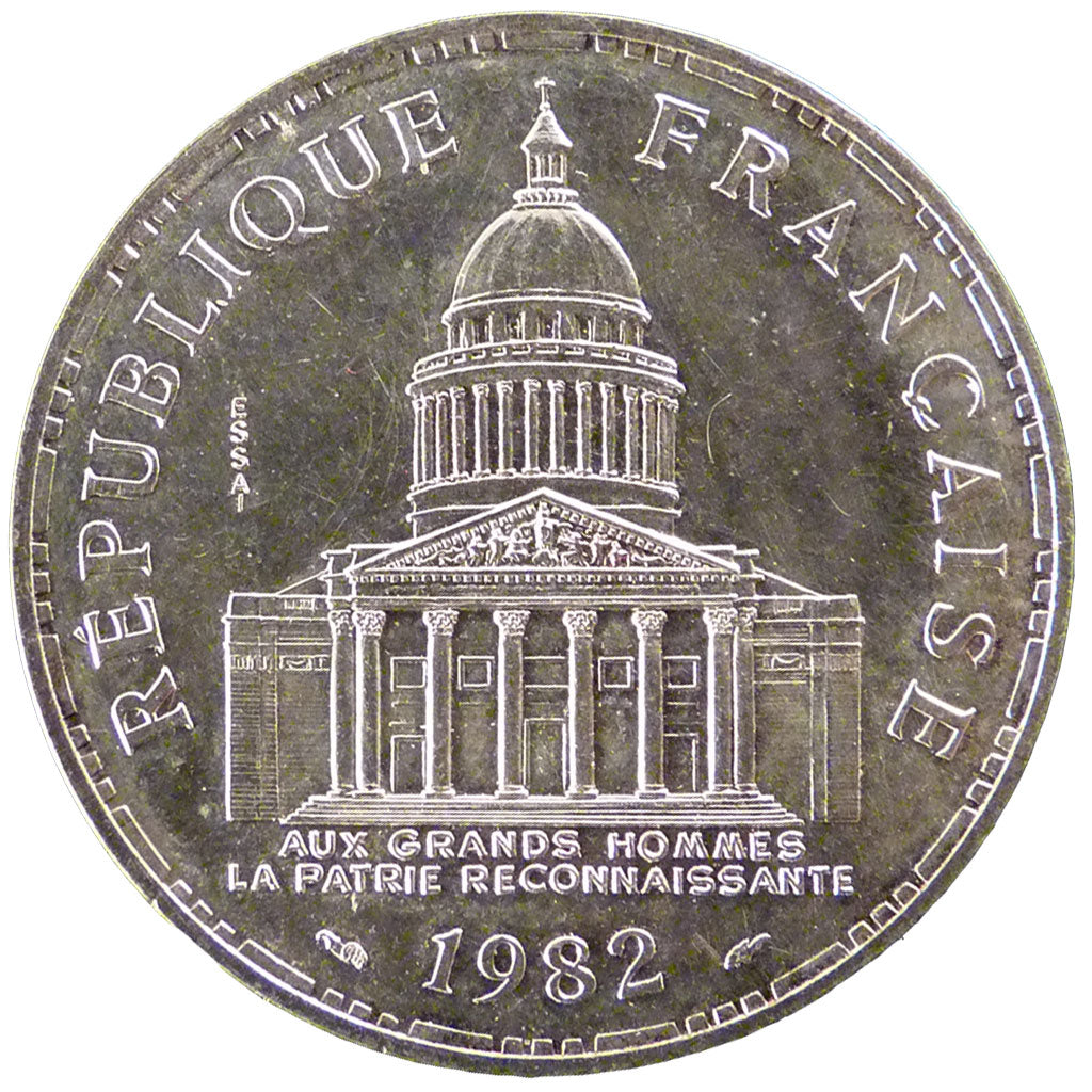 Francia, 100 Francs, 1982, SPL-, Argento, Gadoury:898