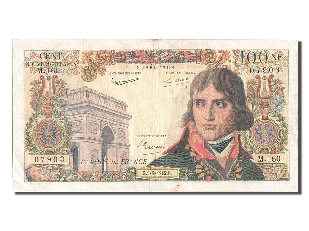 100 Nouveaux Francs type Bonaparte
