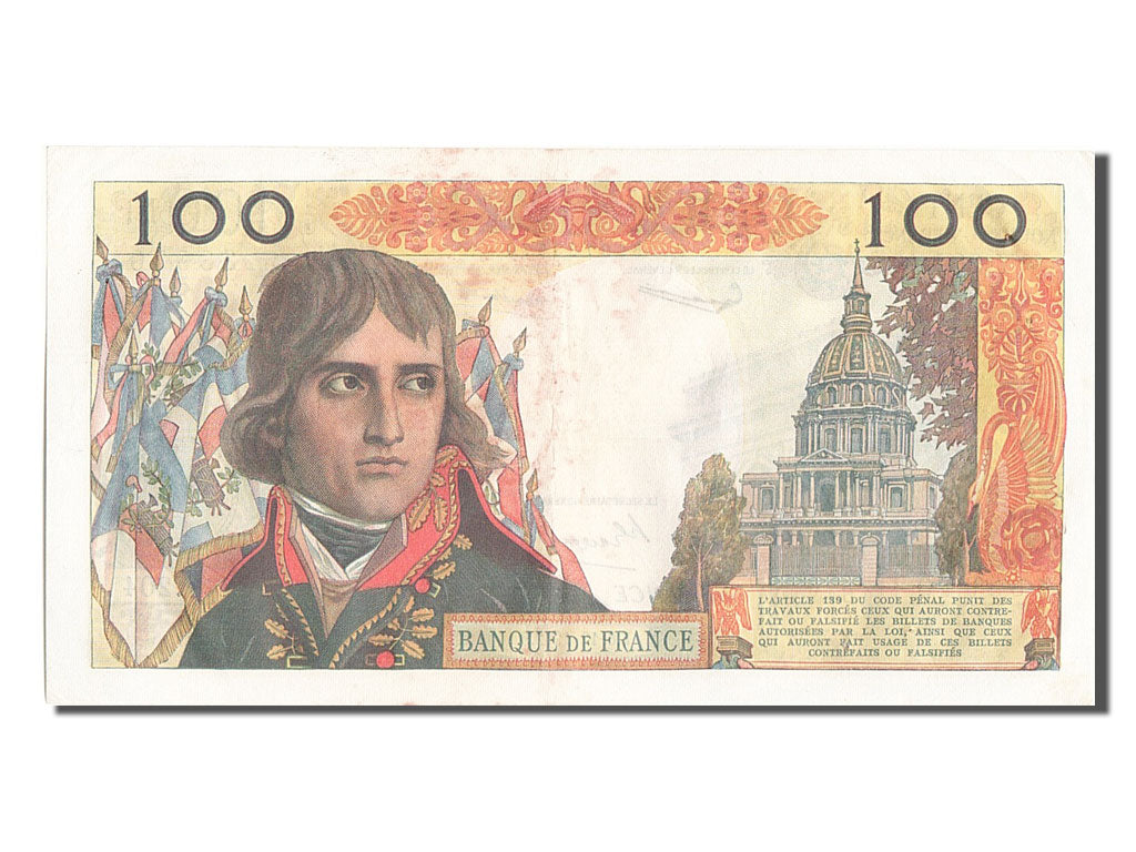 France, 100 Nouveaux Francs, 100 NF 1959-1964 ''Bonaparte'', 1962, KM #144a,...