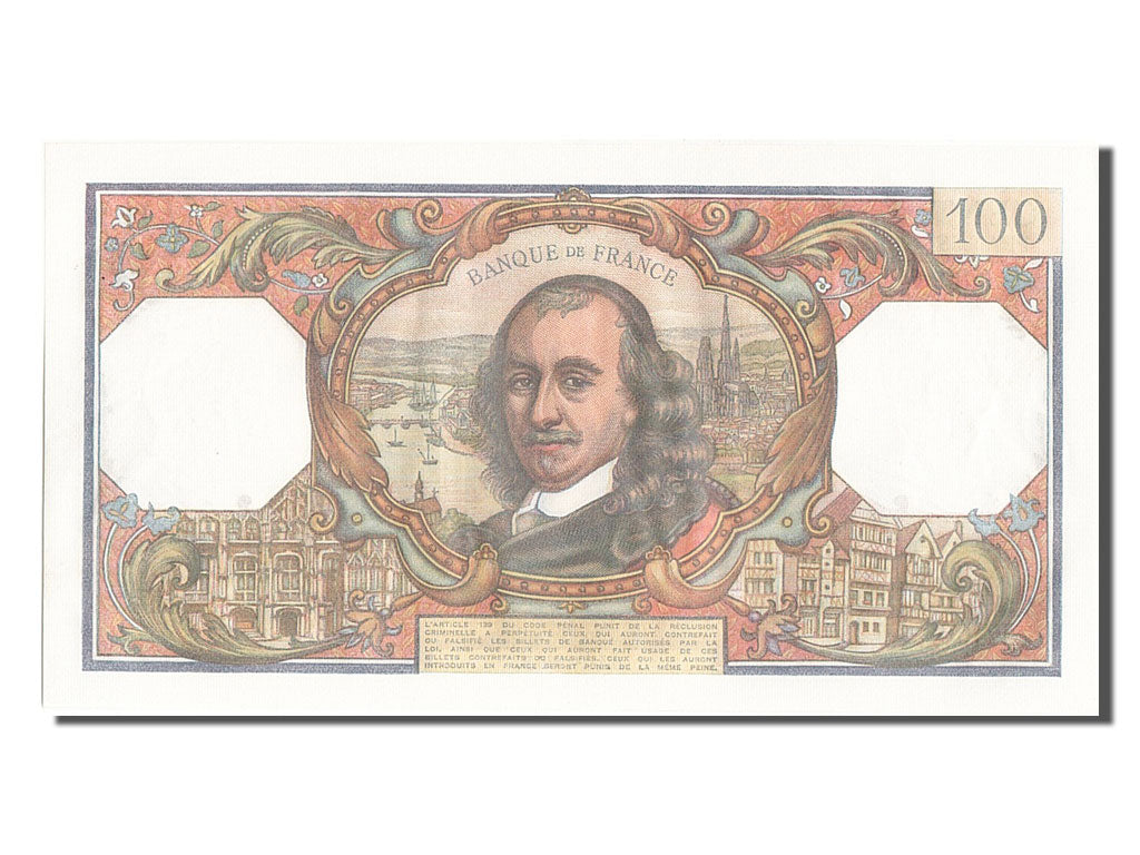 Banknot, Francja, 100 Francs, Corneille, 1965, 1965-02-04, UNC(65-70)