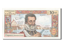 Banknote, France, 50 Nouveaux Francs, 50 NF 1959-1961 ''Henri IV'', 1959