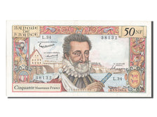 France, 50 Nouveaux Francs, 50 NF 1959-1961 ''Henri IV'', 1959, KM #143a,...
