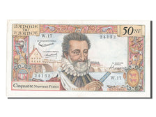 France, 50 Nouveaux Francs, 50 NF 1959-1961 ''Henri IV'', 1959, KM #143a,...