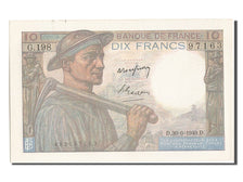 Francia, 10 Francs, 10 F 1941-1949 ''Mineur'', 1949, KM:99f, 1949-06-30, SPL,...