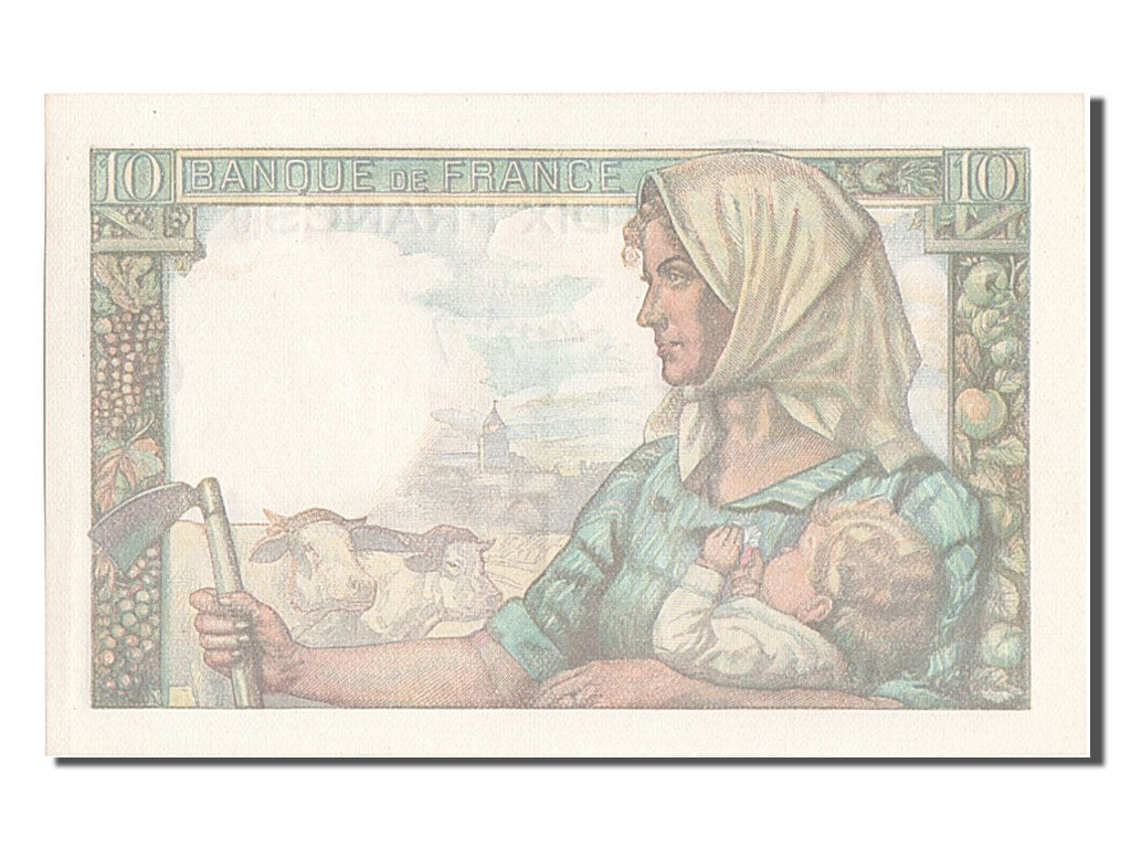 Francia, 10 Francs, 10 F 1941-1949 ''Mineur'', 1949, KM:99f, 1949-06-30, SPL,...
