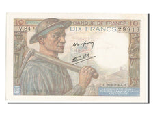France, 10 Francs, 10 F 1941-1949 ''Mineur'', 1944, KM #99e, 1944-06-22,...