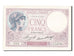 Geldschein, Frankreich, 5 Francs, 5 F 1917-1940 ''Violet'', 1933, 1933-04-20