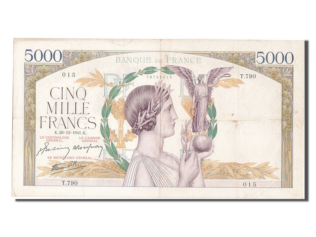 5000 Francs type Victoire
