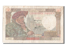 France, 50 Francs, 50 F 1940-1942 ''Jacques Coeur'', 1940, KM #93, 1940-06-13,..