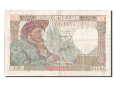 Francia, 50 Francs, 50 F 1940-1942 ''Jacques Coeur'', 1941, KM:93, 1941-01-23...