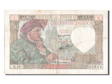 Francia, 50 Francs, 50 F 1940-1942 ''Jacques Coeur'', 1940, KM:93, 1940-09-26...