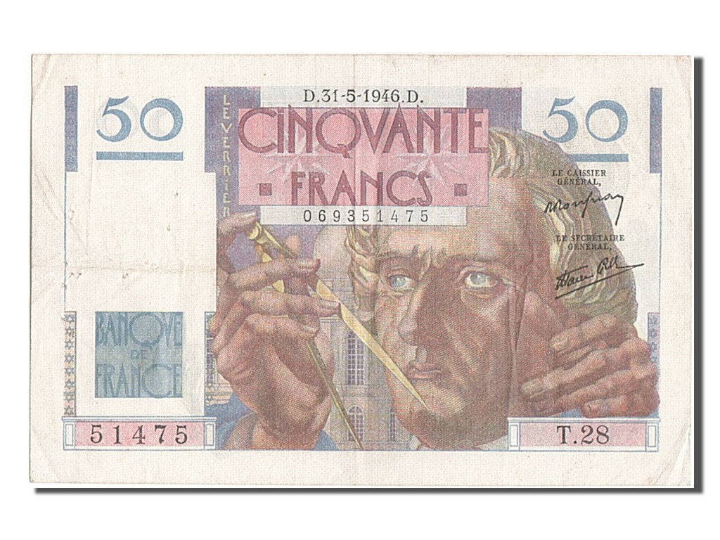 50 Francs type Le Verrier