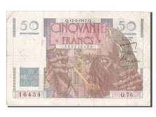 France, 50 Francs, 50 F 1946-1951 ''Le Verrier'', 1947, KM #127b, 1947-06-12,...