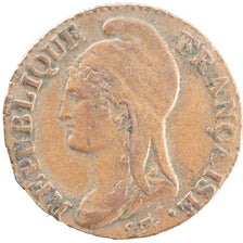 Monnaie, France, Dupré, 5 Centimes, 1796, Paris, TTB, Bronze, Gadoury:124