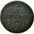 Coin, France, Dupré, 5 Centimes, 1796, Paris, VF(30-35), Bronze, Gadoury:124