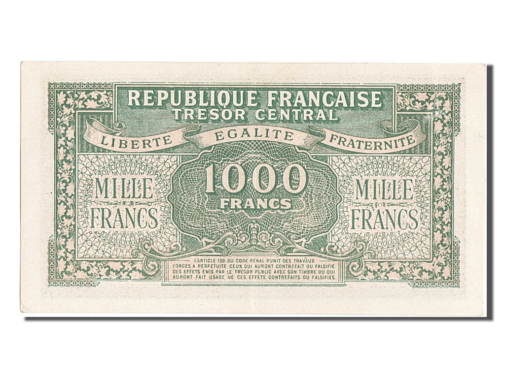 1000 Francs type Marianne, Faux d'époque