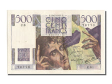 France, 500 Francs, 500 F 1945-1953 ''Chateaubriand'', 1945, KM #129a,...