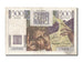 Banknot, Francja, 500 Francs, Chateaubriand, 1952, 1952-07-03, VF(20-25)