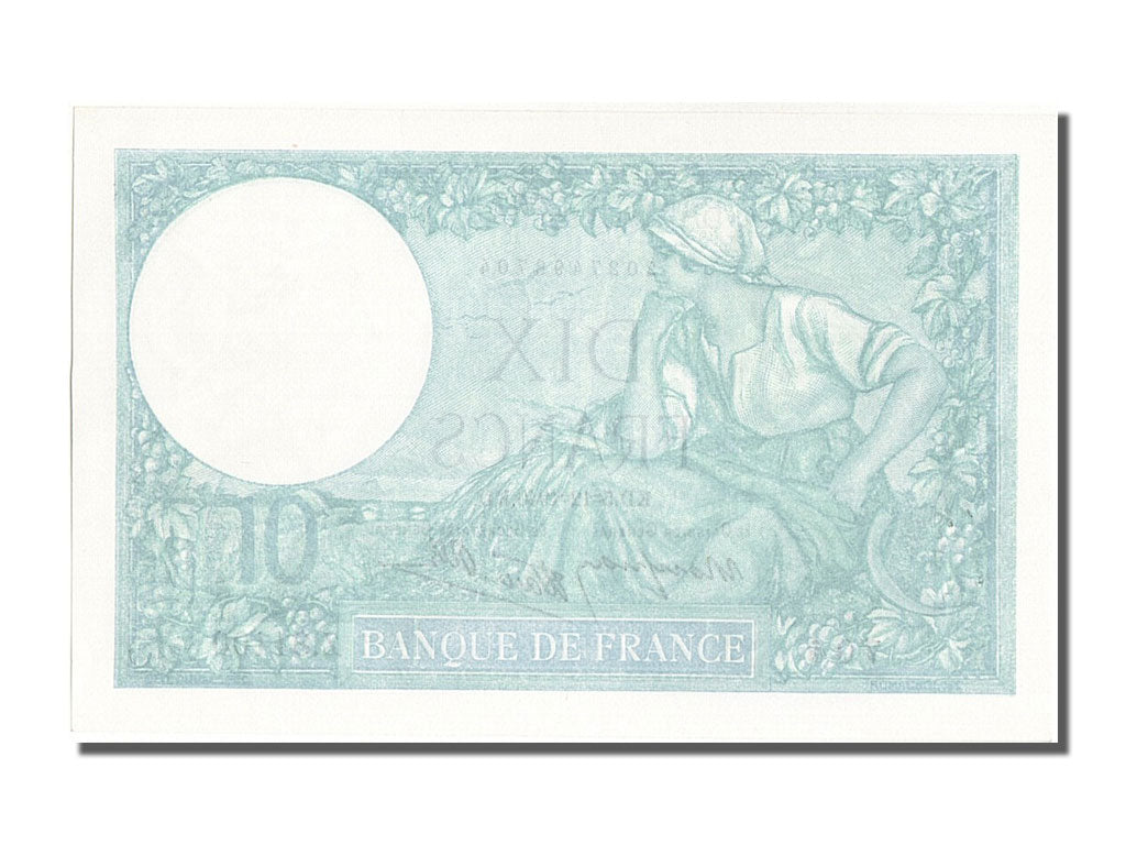 Francia, 10 Francs, 10 F 1916-1942 ''Minerve'', 1940, KM:84, 1940-12-05, SPL-...