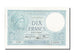 France, 10 Francs, 10 F 1916-1942 ''Minerve'', 1939, KM #84, 1939-11-02,...