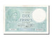 Billete, Francia, 10 Francs, 10 F 1916-1942 ''Minerve'', 1939, 1939-11-02, EBC