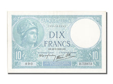 France, 10 Francs, 10 F 1916-1942 ''Minerve'', 1939, KM #84, 1939-09-28,...