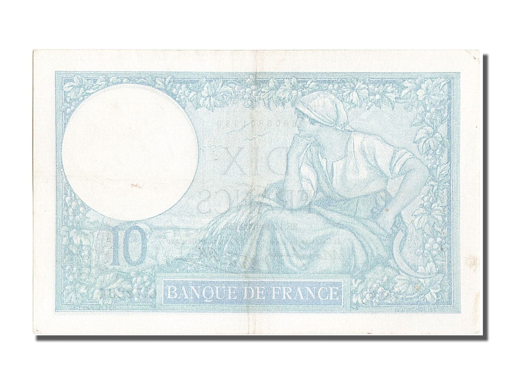 Francia, 10 Francs, 10 F 1916-1942 ''Minerve'', 1939, KM:84, 1939-09-14, BB+,...