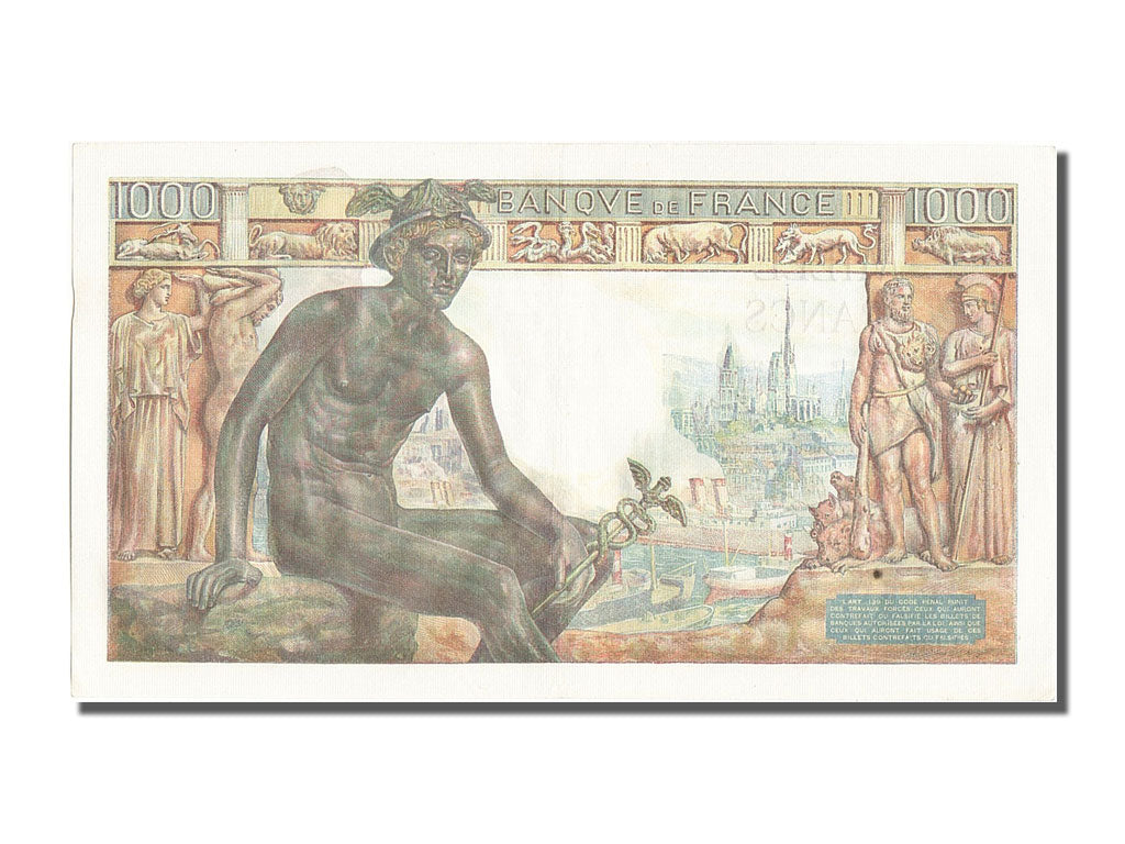 1000 Francs type Déesse Déméter