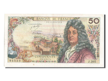 France, 50 Francs, 50 F 1962-1976 ''Racine'', 1973, KM #148d, 1973-01-04,...