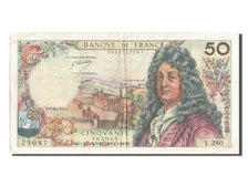 France, 50 Francs, 50 F 1962-1976 ''Racine'', 1975, KM #148e, 1975-10-02,...