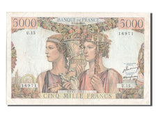 Biljet, Frankrijk, 5000 Francs, 5 000 F 1949-1957 ''Terre et Mer'', 1949