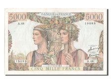 5000 Francs type Terre et Mer