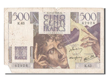 France, 500 Francs, 500 F 1945-1953 ''Chateaubriand'', 1945, KM #129a,...