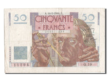 France, 50 Francs, 50 F 1946-1951 ''Le Verrier'', 1946, KM #127a, 1946-05-16,...