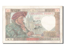 Francia, 50 Francs, 50 F 1940-1942 ''Jacques Coeur'', 1941, KM:93, 1941-04-24...