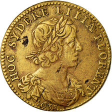 France, Token, Louis XIII, Fleurissent les Lys, History, 1635, AU(50-53), Copper