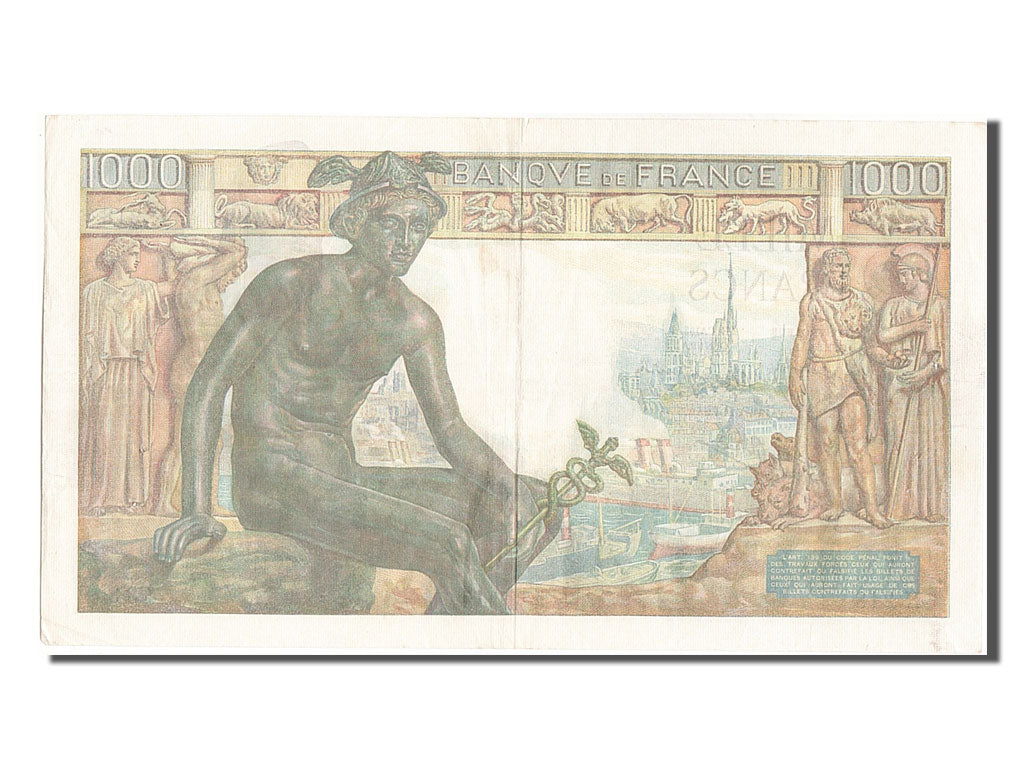 1000 Francs type Déesse Déméter
