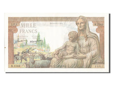 Francia, 1000 Francs, 1 000 F 1942-1943 ''Déesse Déméter'', 1942, KM:102,...