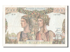 Billet, France, 5000 Francs, 5 000 F 1949-1957 ''Terre et Mer'', 1951