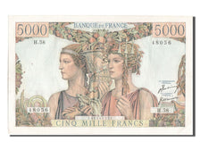 Billet, France, 5000 Francs, 5 000 F 1949-1957 ''Terre et Mer'', 1951