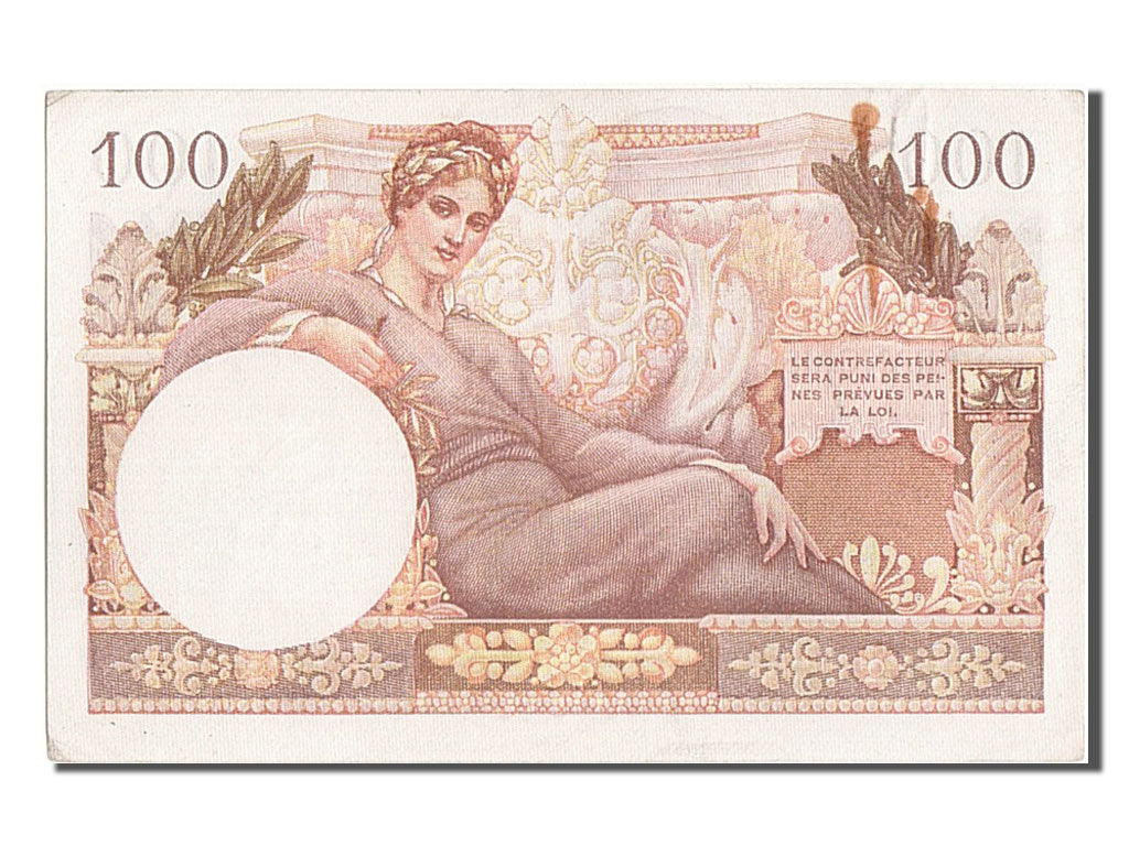 Banknote, France, 100 Francs, 1947 French Treasury, 1947, UNC(63)