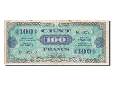 France, 100 Francs, 1944 Flag/France, 1944, KM #105a, EF(40-45), 66802753,...