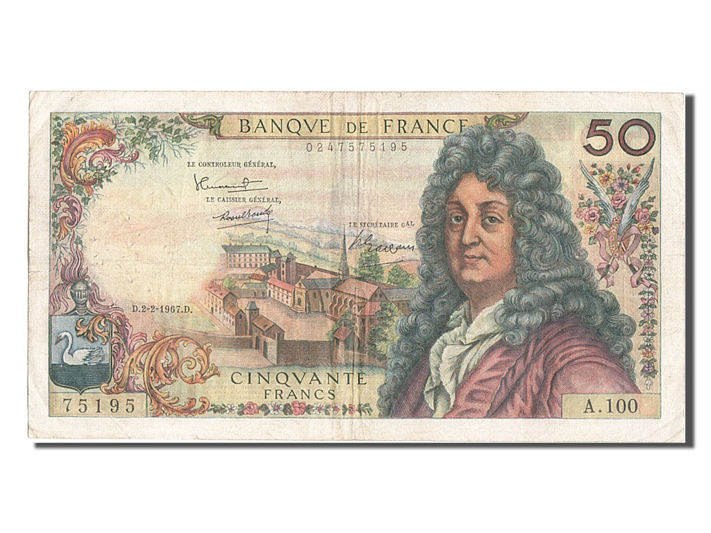 50 Francs type Racine