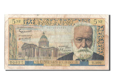 Francia, 5 Nouveaux Francs, 5 NF 1959-1965 ''Victor Hugo'', 1963, KM:141a, 19...