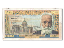 5 Nouveaux Francs type Victor Hugo