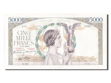 France, 5000 Francs, 5 000 F 1934-1944 ''Victoire'', 1939, KM #97a, 1939-09-07,.