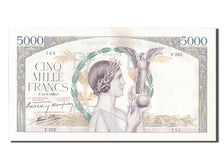 France, 5000 Francs, 5 000 F 1934-1944 ''Victoire'', 1939, KM #97a, 1939-09-14,.