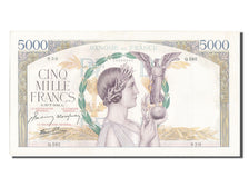 Banknote, France, 5000 Francs, 5 000 F 1934-1944 ''Victoire'', 1941, 1941-07-10