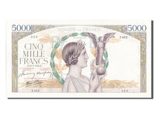 France, 5000 Francs, 5 000 F 1934-1944 ''Victoire'', 1942, KM #97c, 1942-01-15,.