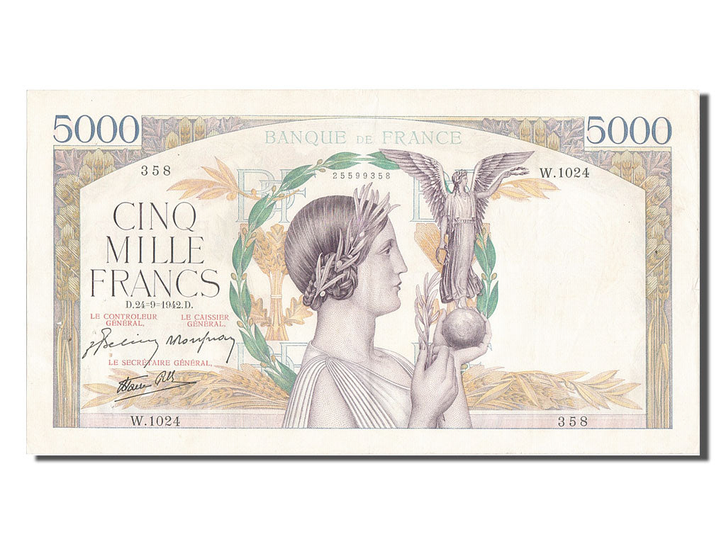 5000 Francs type Victoire
